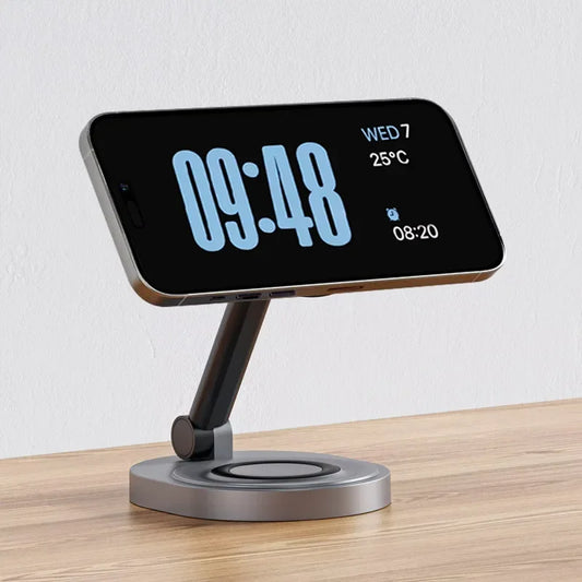 Magsafe 3-in-1 Charger Stand - Fast Wireless Charging for iPhone, Apple Watch & AirPods
