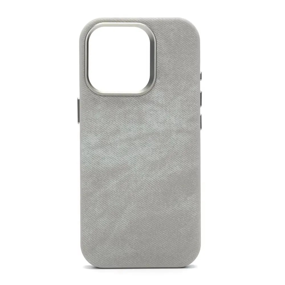 Magnetic Fiber Leather iPhone Case